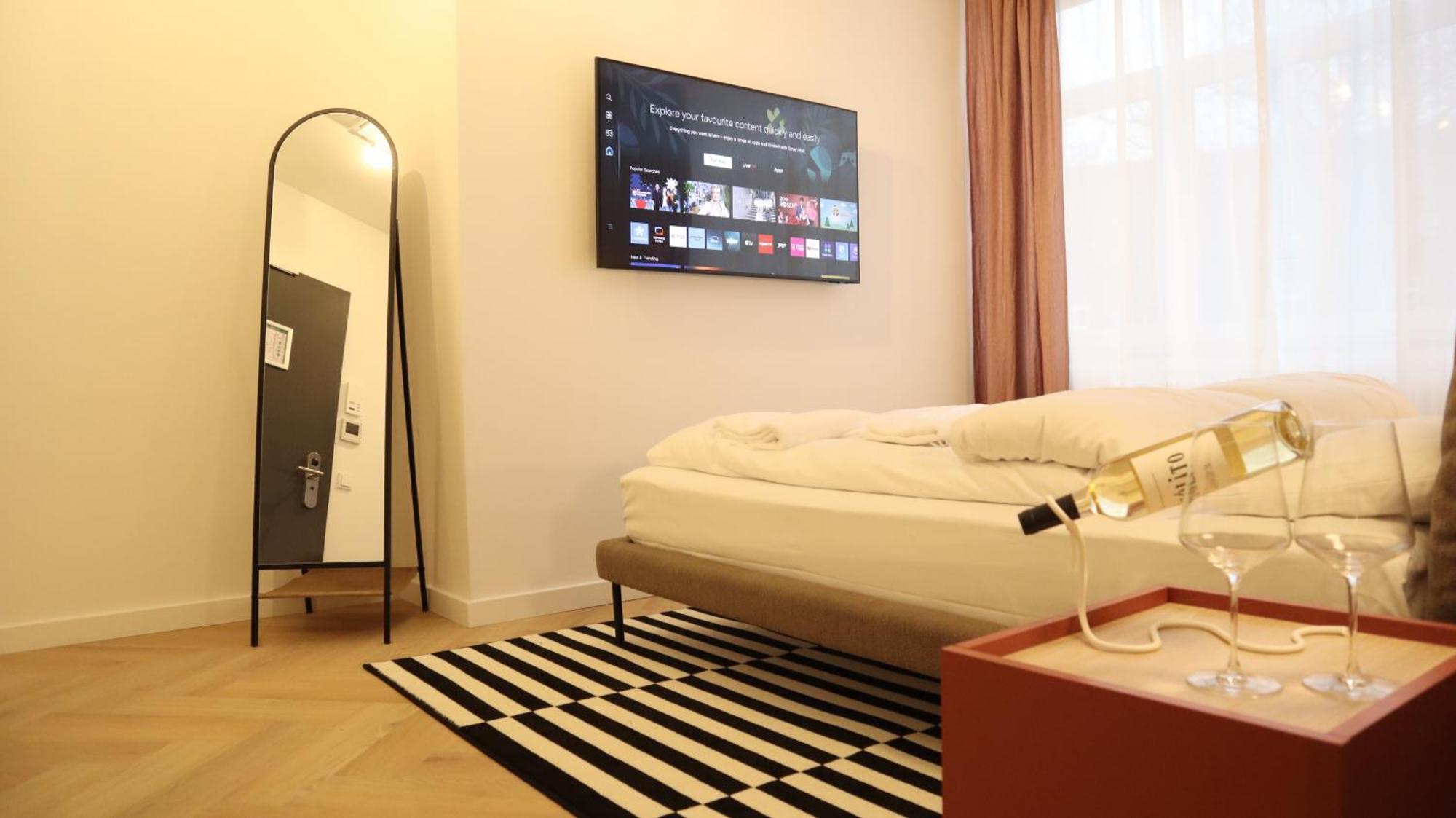 Stayzz By Homyzz - Modern Studios Alsterdorf -Winterhude- Stadtpark Hamburg Exterior foto
