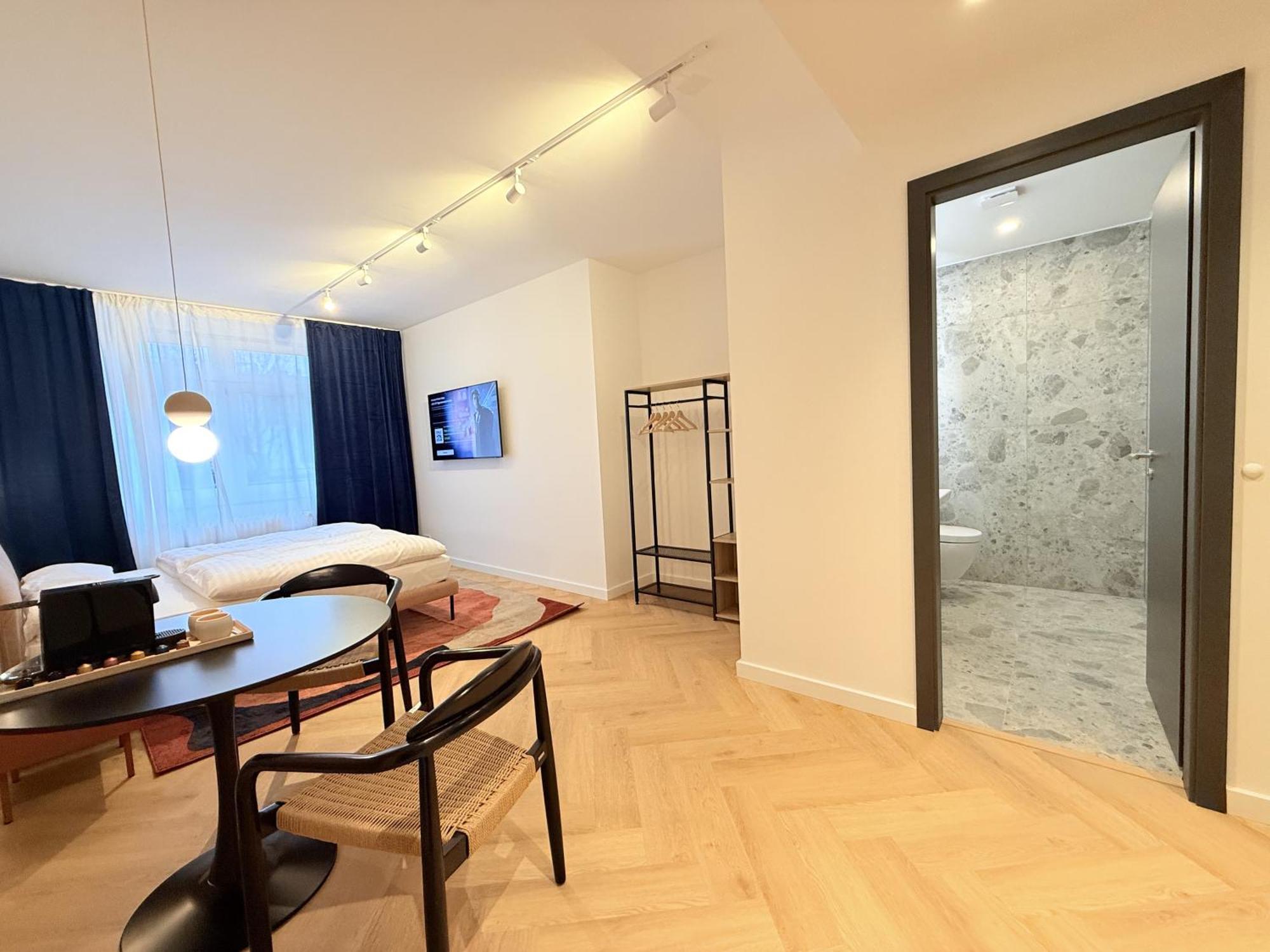 Stayzz By Homyzz - Modern Studios Alsterdorf -Winterhude- Stadtpark Hamburg Exterior foto