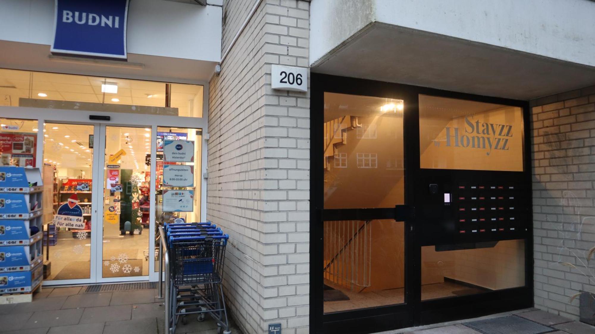Stayzz By Homyzz - Modern Studios Alsterdorf -Winterhude- Stadtpark Hamburg Exterior foto