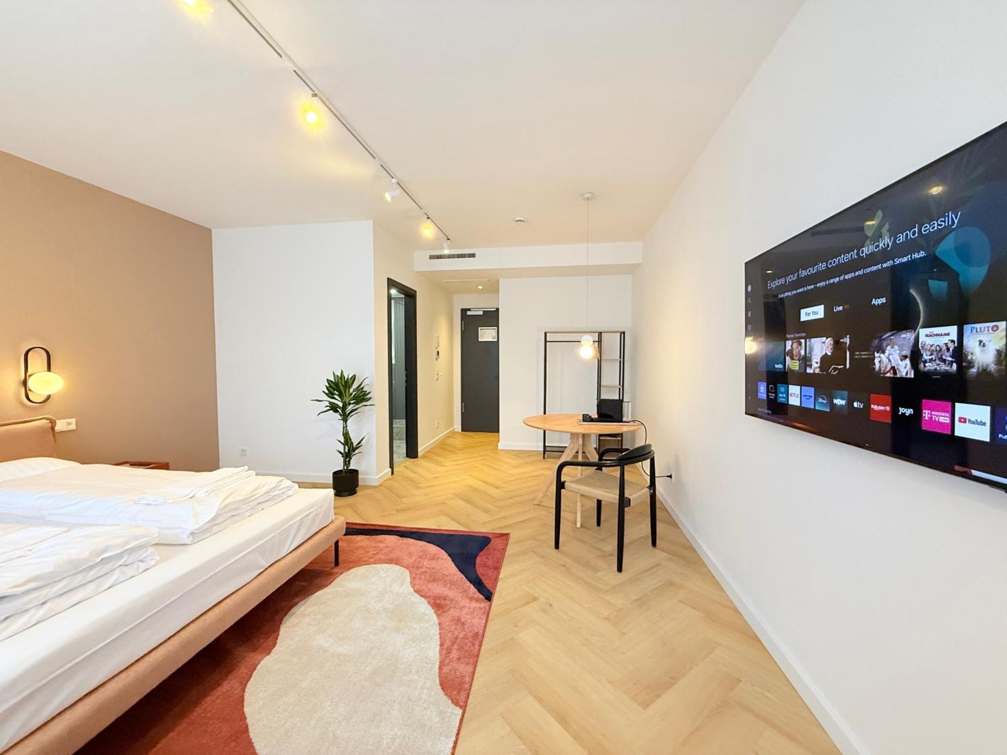 Stayzz By Homyzz - Modern Studios Alsterdorf -Winterhude- Stadtpark Hamburg Exterior foto