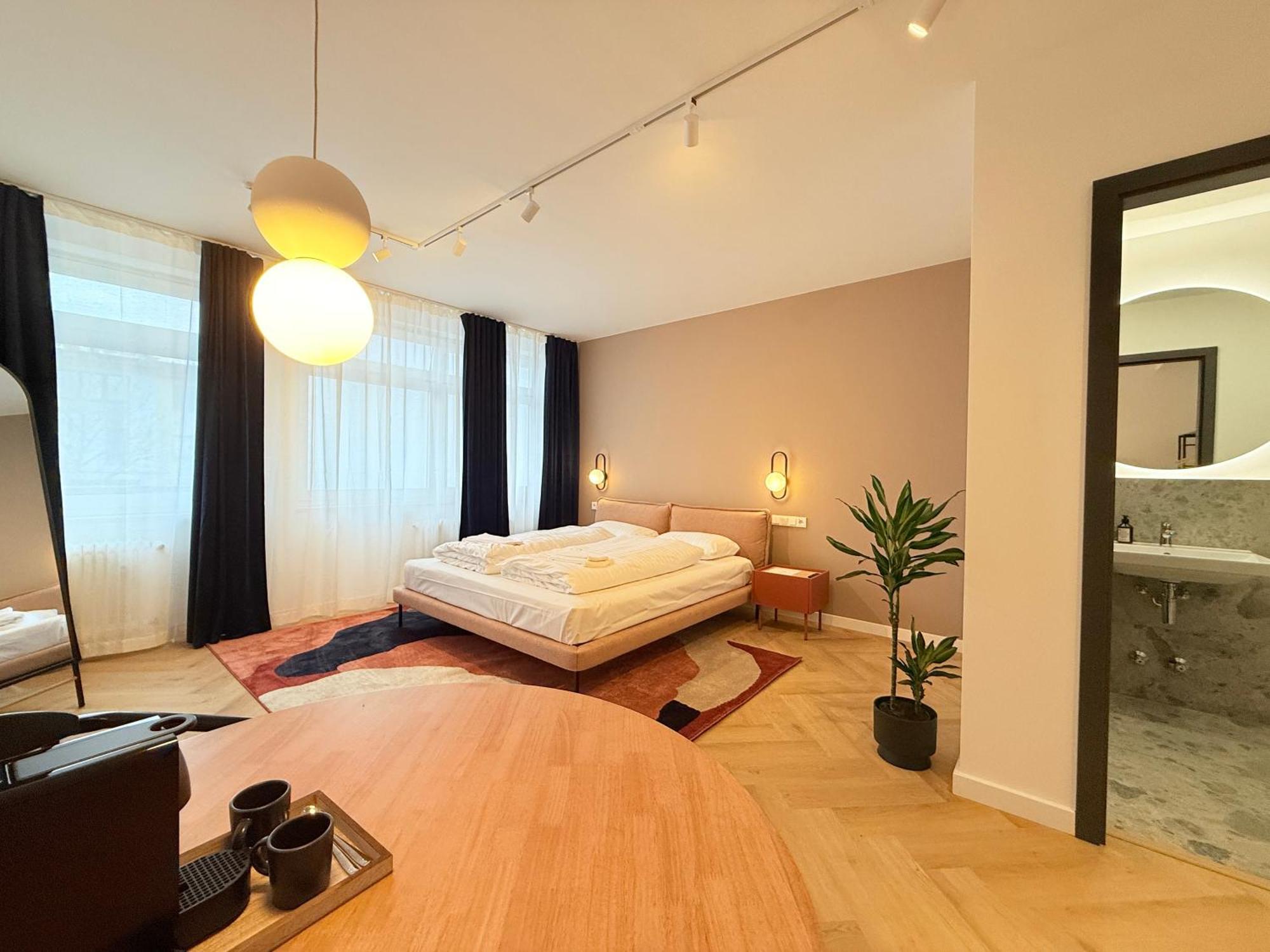 Stayzz By Homyzz - Modern Studios Alsterdorf -Winterhude- Stadtpark Hamburg Exterior foto