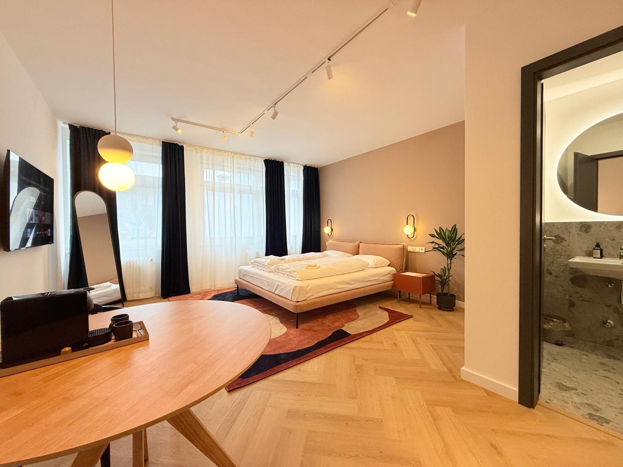 Stayzz By Homyzz - Modern Studios Alsterdorf -Winterhude- Stadtpark Hamburg Exterior foto